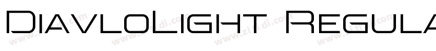 DiavloLight Regular字体转换